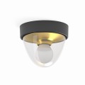 LAMPAMI - czarna lampa zewnętrzna, lampa tarasowa, lampa na elewację