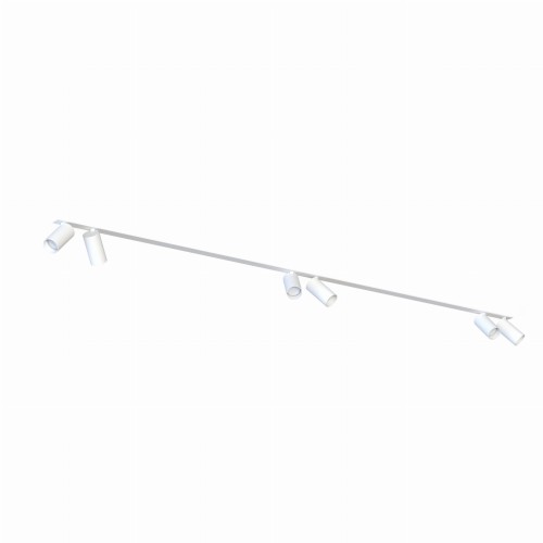 LAMPAMI - lampa sufitowa biała, lampa do salonu listwa oświetleniowa, nowoczesna lampa do salonu biała