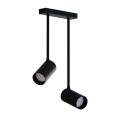 LAMPAMI - lampa sufitowa czarna, lampa do salonu, nowoczesna lampa czarna, lampa do przedpokoju