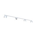 LAMPAMI - lampa sufitowa biała, lampa do salonu listwa oświetleniowa, nowoczesna lampa do salonu biała