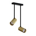 LAMPAMI - lampa sufitowa złota, lampa do salonu, nowoczesna lampa złota, lampa do przedpokoju