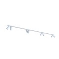 LAMPAMI - lampa sufitowa biała, lampa do salonu listwa oświetleniowa, nowoczesna lampa do salonu biała
