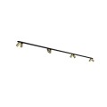 LAMPAMI - lampa sufitowa złota, lampa do salonu, nowoczesna lampa do salonu złota, lampa w korytarzu