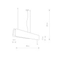 LAMPAMI - lampa drewniana ledowa szkic