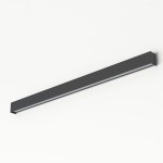 Lampa ścienna listwa 122cm grafitowa 1xLED TUBE T8 STRAIGHT WALL LED L 