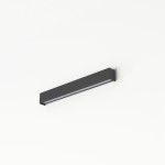 Lampa ścienna listwa 62 cm grafitowa 1xLED TUBE T8 STRAIGHT WALL LED S 