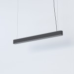 Lampa wisząca 150 cm grafitowa 1xLED TUBE T8 SOFT LED 90X20 