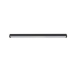Lampa biurowa sufitowa listwa 122 cm czarna 1xLED TUBE T8 STRAIGHT CEILING LED L 