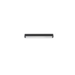  Lampa sufitowa listwa 62 cm czarna 1xLED TUBE T8 STRAIGHT CEILING LED S 