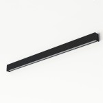 Lampa ścienna listwa 122cm czarna 1xLED TUBE T8 STRAIGHT WALL LED L 