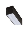 LAMPAMI - czarna lampa ledowa, listwa ledowa, sufitowa lampa biurowa, lampa do biura