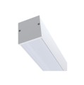 LAMPAMI - biała listwa sufitowa ledowa, listwa ledowa sufitowa, biała lampa biurowa, lampa do biura