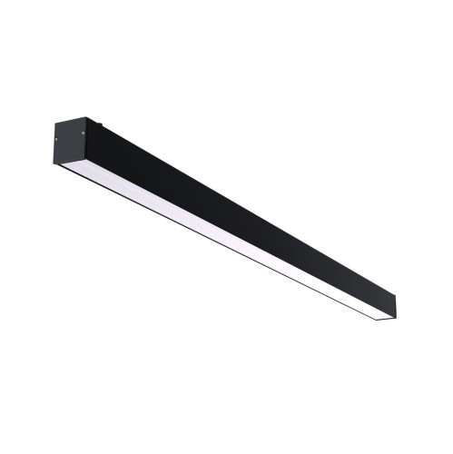 LAMPAMI - czarna lampa ledowa, listwa ledowa, sufitowa lampa biurowa, lampa do biura