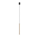 Złota lampa wisząca tuba sufitowa 130 cm lity mosiądz LASER 490