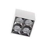 Plafon ledowy biały kwadratowy 9x9 cm 3000K MIDI LED