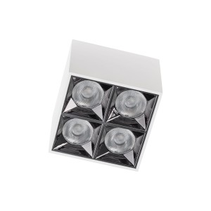 Plafon ledowy biały kwadratowy 9x9 cm 3000K MIDI LED