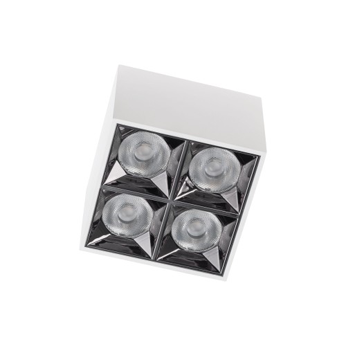 LAMPAMI - lampa ledowa biała, nowoczesna lampa sufitowa ledowa, plafon nowoczesny