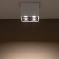 LAMPAMI - lampa ledowa biała, nowoczesna lampa sufitowa ledowa, plafon nowoczesny biały