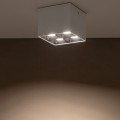 LAMPAMI - lampa ledowa biała, nowoczesna lampa sufitowa ledowa, plafon nowoczesny, biały plafon