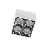 Plafon ledowy biały kwadratowy 9x9 cm 4000K MIDI LED