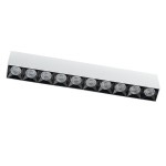 Plafon ledowy biały prostokątny listwa 5x38,5 cm 4000K MIDI LED