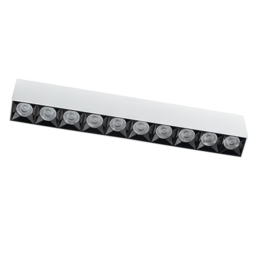 LAMPAMI - lampa ledowa biała, nowoczesna lampa sufitowa ledowa, lampa biała nowoczesna