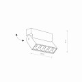 LAMPAMI - NOWODWORSKI oświetlenie systemowe, focus mini led szkic