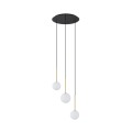 DECOSTEEL - klosze białe kule, lampa sufitowa, lampa do salonu, lampy szklane kule nowoczesne