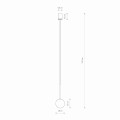 LAMPAMI - lampa kula wisząca szkic