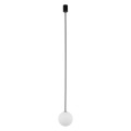 LAMPAMI - lampa wisząca nowoczesna, lampa kula wisząca, lampa czarna nowoczesna, klosze białe kule