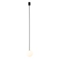 LAMPAMI - lampa wisząca nowoczesna, lampa pojedyncza kula wisząca, lampa do salonu, klosze białe kule