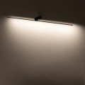 LAMPAMI - czarny kinkiet do łazienki, kinkiet łazienkowy, kinkiet nad lustro, kinkiet ledowy, kinkiet nowoczesny czarny