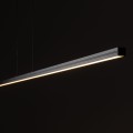 LAMPAMI - lampa wisząca nowoczesna ledowa, czarna lampa wisząca długa, lampa nad stół, lampa do biura