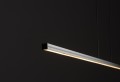 LAMPAMI - lampa wisząca nowoczesna ledowa, czarna lampa wisząca długa, lampa nad stół, lampa barowa