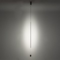 LAMPAMI - lampa wisząca nowoczesna, lampa czarna nowoczesna, czarna lampa wisząca długa