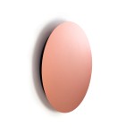 Kinkiet nowoczesny miedziany ledowy 35 cm 3000K RING LED L