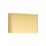 Złota lampa ścienna nowoczesna HAGA 