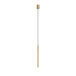 Złota lampa wisząca tuba 130 cm LASER 490 