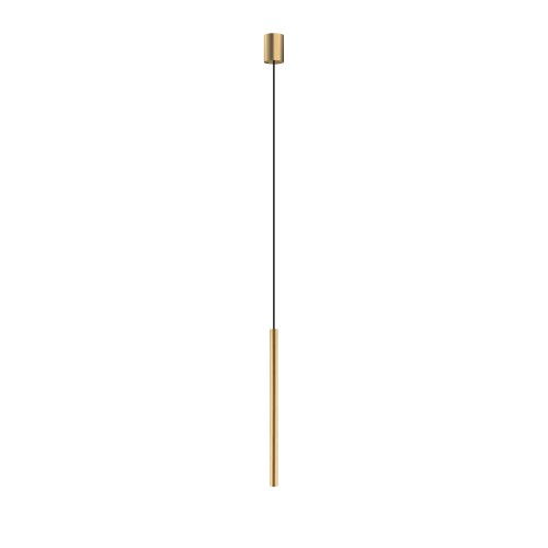 LAMPAMI - lampa nad wyspę, tuby wiszące, lampa wisząca tuba, lampa tuba wisząca, lampa złota