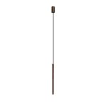Lampa wisząca tuba czekoladowy satynowy 130 cm LASER 490