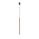 Lampa wisząca tuba czekoladowa satyna 205cm LASER 750