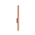Miedziany kinkiet nowoczesny tuba 40 cm 2xG9 LASER WALL 