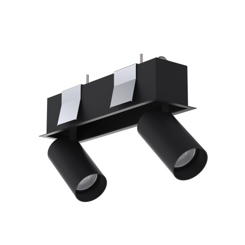 LAMPAMI - listwa oświetleniowa czarna, oświetlenie szynowe, oświetlenie podtynkowe