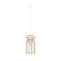 LAMPAMI - lampa drewniana sufitowa, żyrandol drewniany, lampa nad stół, lampa w stylu boho