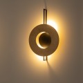 LAMPAMI - lampa z drewna, kinkiet nowoczesny, kinkiet boho, kinkiet ścienny lampa w stylu boho