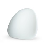 Lampa ogrodowa biała zewnętrzna wolnostojąca IP44 1xE27 STONE M