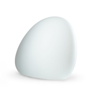 Lampa ogrodowa biała zewnętrzna wolnostojąca IP44 1xE27 STONE M