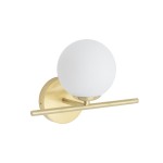 Lampa łazienkowa nad  lustro złota ARALIA