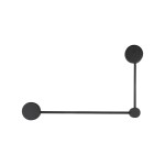 Czarny kinkiet nowoczesny 2xGX53 ORBIT 