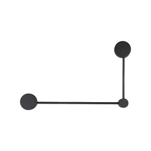 Czarny kinkiet nowoczesny 2xGX53 ORBIT 